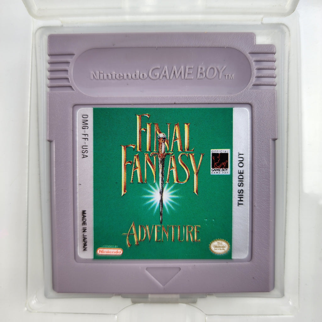 Final Fantasy Adventure - Gameboy Game - CIB - Complete in Box - Near Mint!