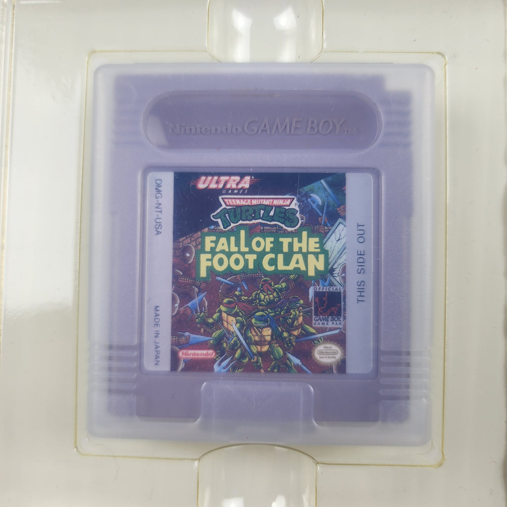 Teenage Mutant Ninja Turtles - Fall of the Foot Clan - Gameboy Game - CIB - Excellent Condition!