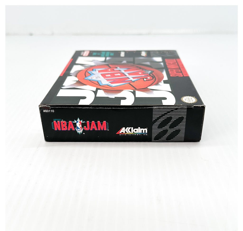 NBA JAM - SNES Game - Complete in Box - Excellent Condition!