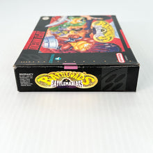 Load image into Gallery viewer, Battletoads in Battlemaniacs - SNES Game - Complete in Box - Excellent Condition!