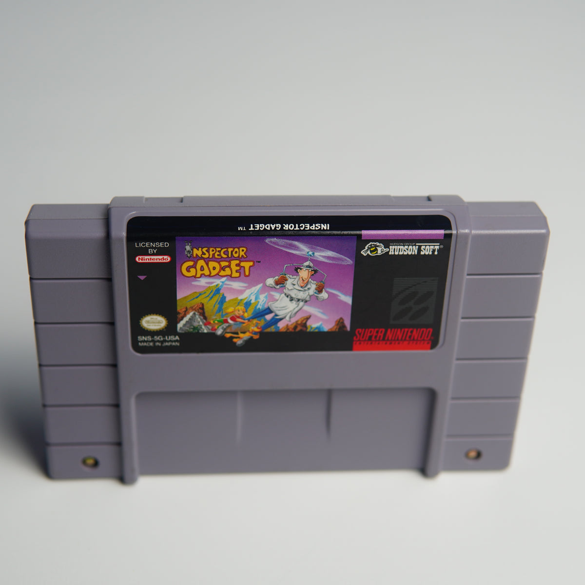 Inspector Gadget & Manual - Snes Game – Yo Geeky!