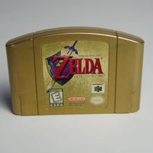Load image into Gallery viewer, Legend Of Zelda Ocarina Of Time Gold Collectors Edition - N64 Game