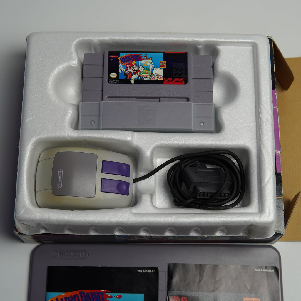 Mario Paint SNES (Complete in Box)