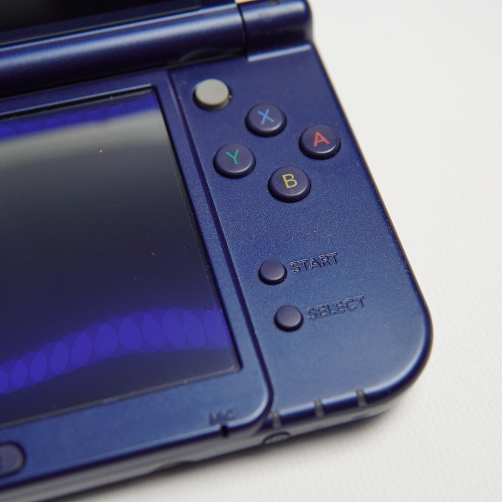 Nintendo 3DS XL LL (Metallic Blue) - Complete in Box