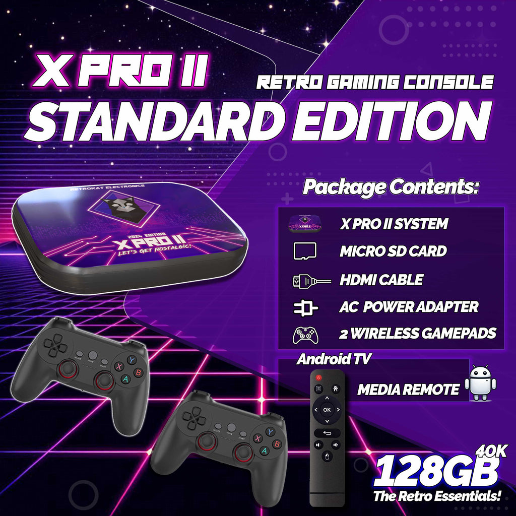 X-Pro II - Retro Box + Android Media PC - 2024 Edition