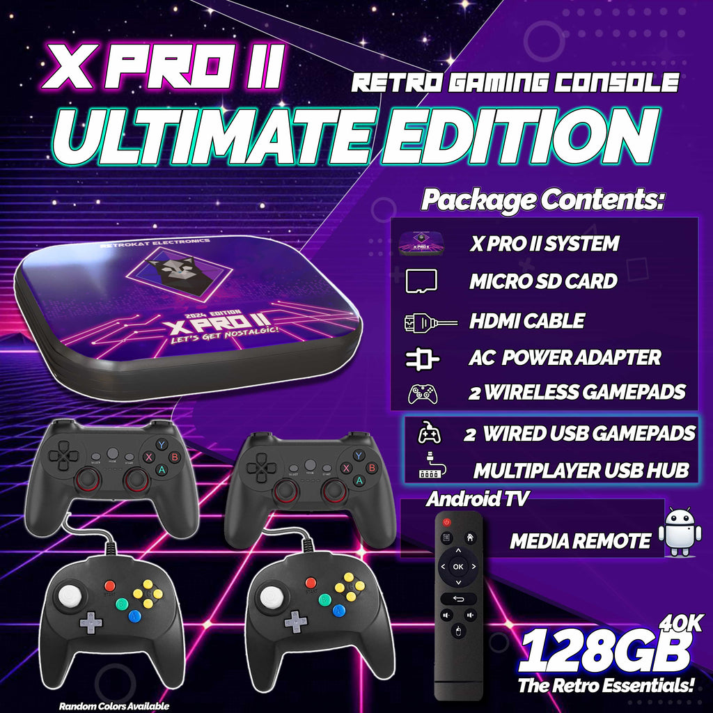 X-Pro II - Retro Box + Android Media PC - 2024 Edition