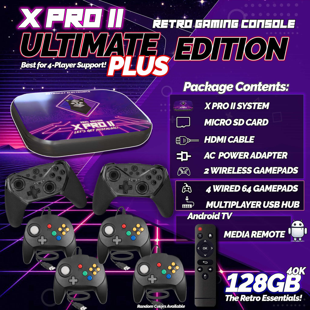 X-Pro II - Retro Box + Android Media PC - 2024 Edition