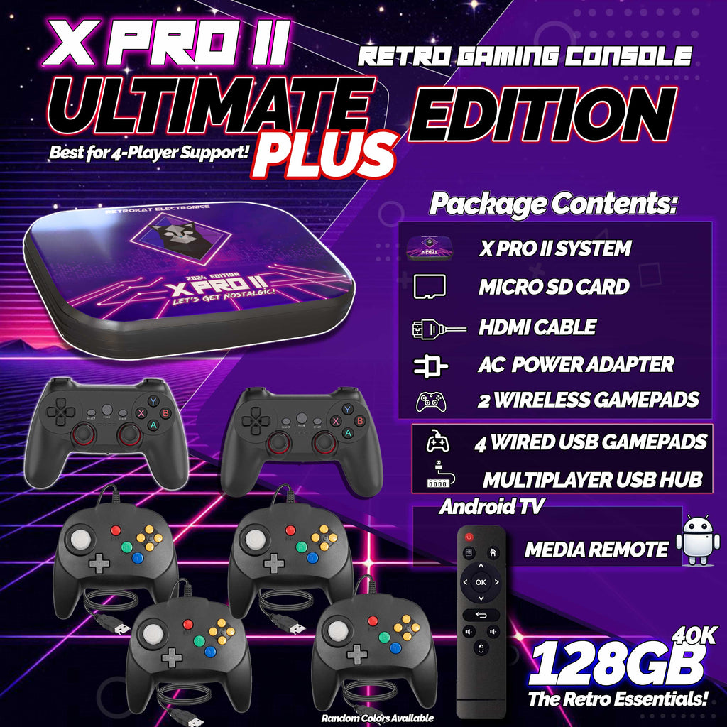 X-Pro II - Retro Box + Android Media PC - 2024 Edition