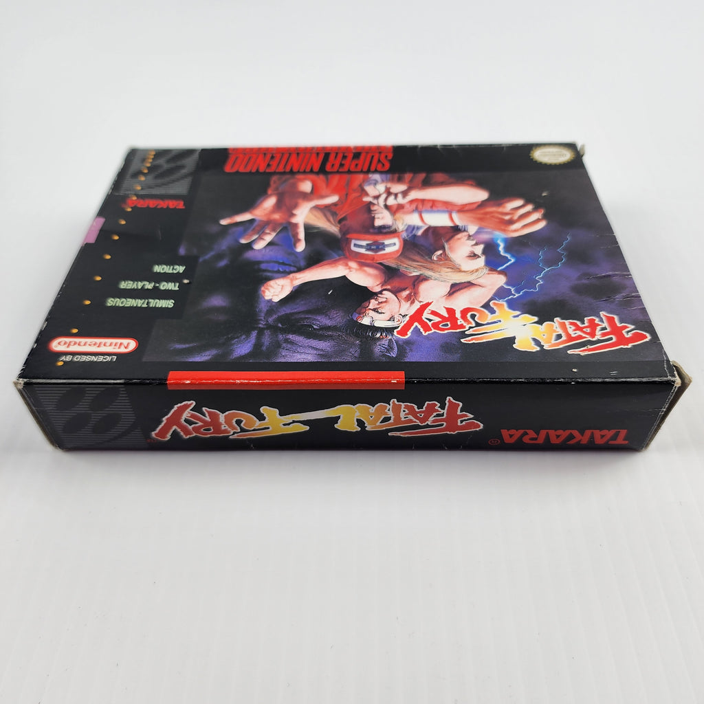 Fatal Fury - SNES Game - CIB - Complete in Box - Good Condition!
