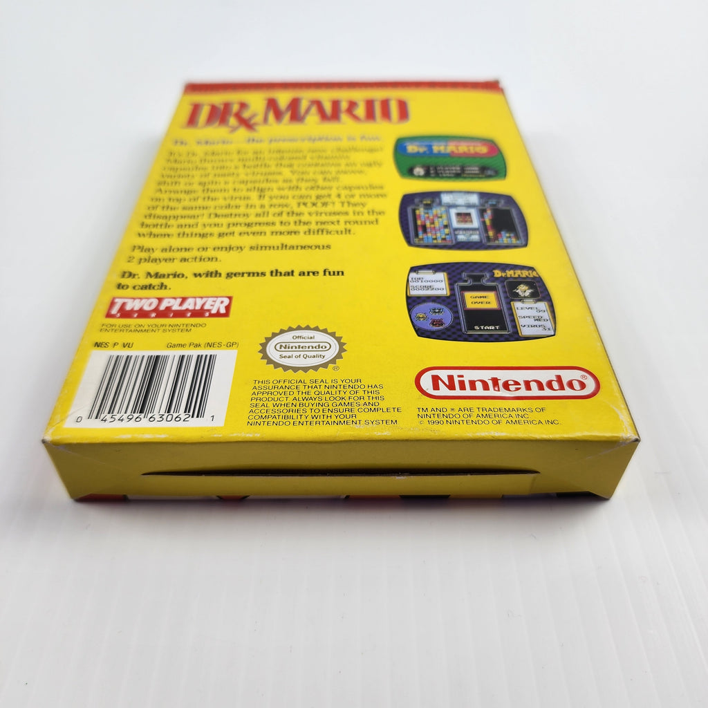 Dr Mario - NES Game - Complete in Box - Great Condition!