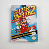 Super Mario Bros 2 - NES Game - Complete in Box - Good Condition!