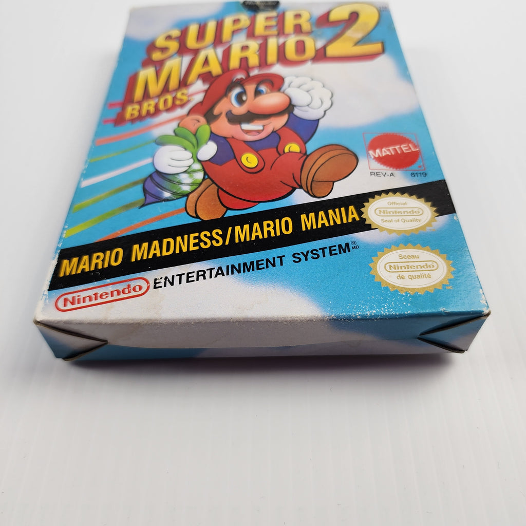Super Mario Bros 2 - NES Game - Complete in Box - Good Condition!
