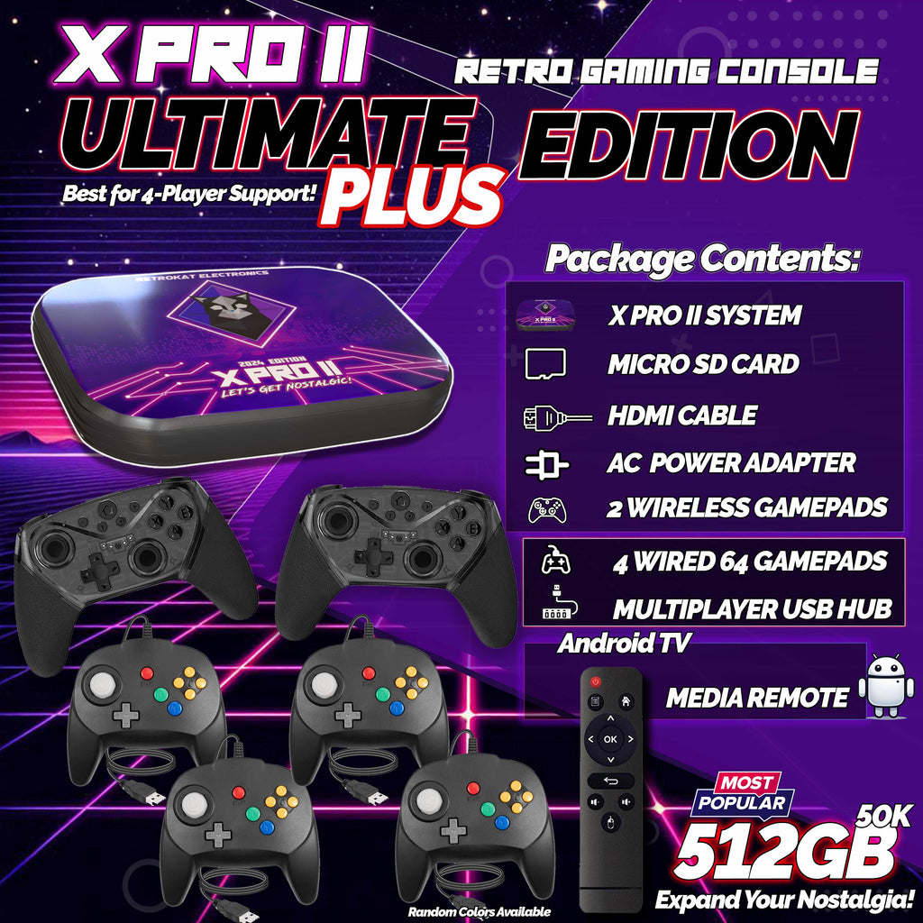 X-Pro II - Retro Box + Android Media PC - 2024 Edition