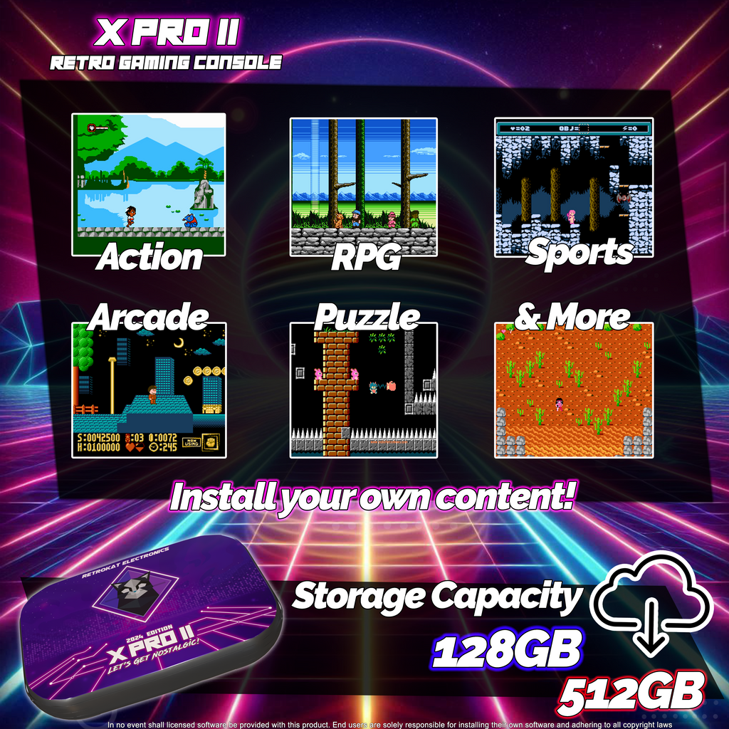 X-Pro II - Retro Box + Android Media PC - 2024 Edition