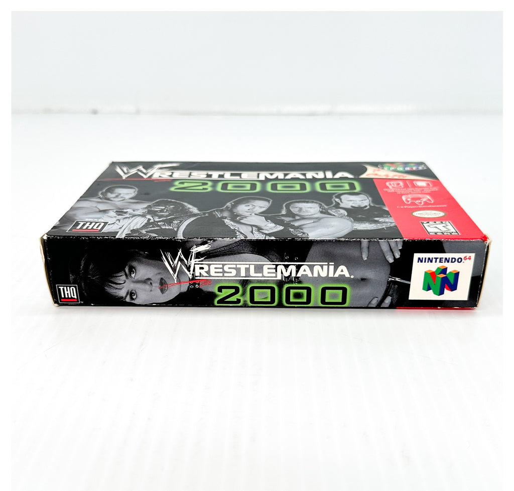 Wrestlemania 2000 - N64 Game - Complete in Box - Great Condition
