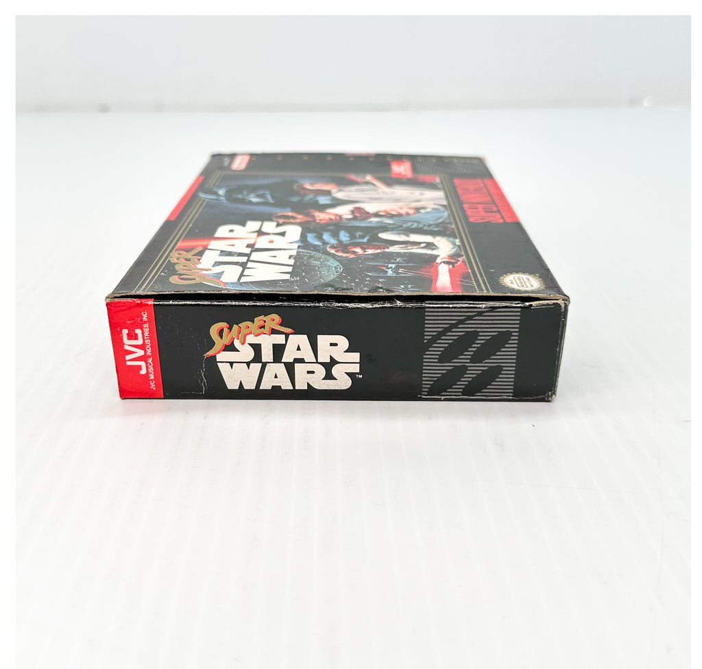 Super Star Wars - SNES Game - Complete in Box - Great Condition!