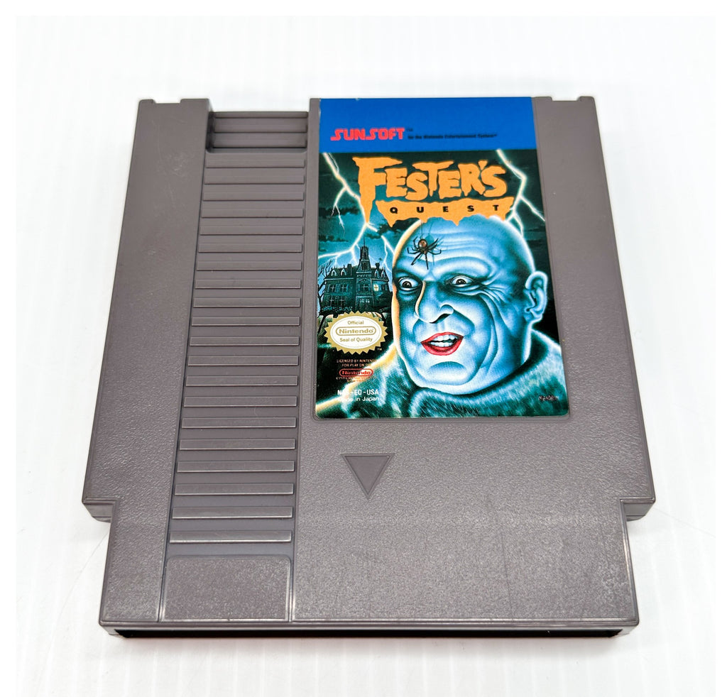 Festers Quest - NES Game - Complete in Box - Great Condition!