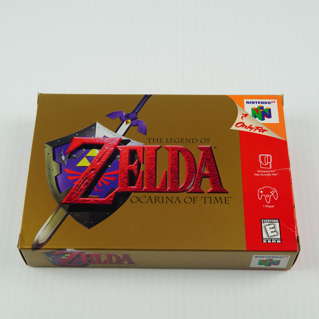 The Legend of Zelda - Ocarina of Time - Complete in box