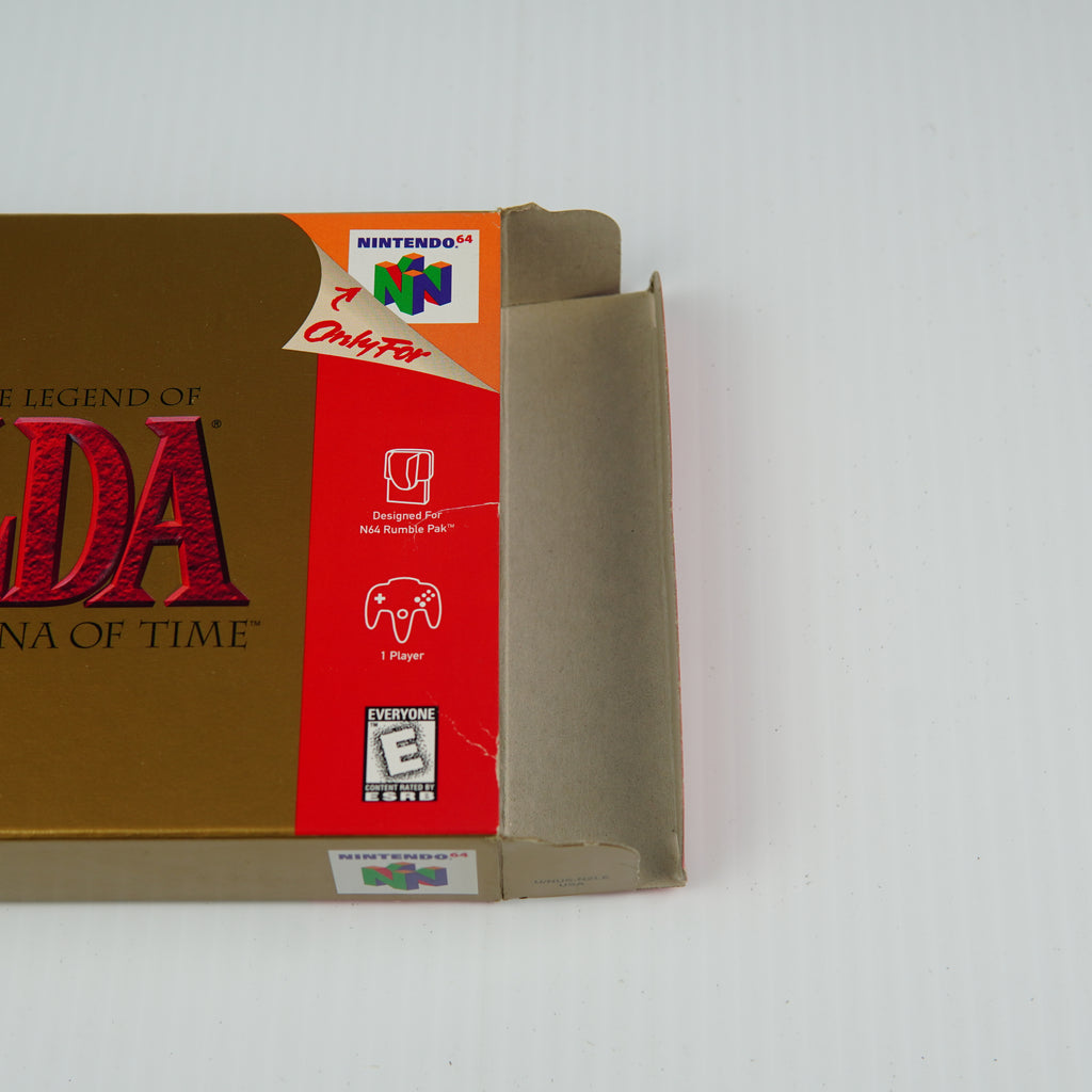 The Legend of Zelda - Ocarina of Time - Complete in box