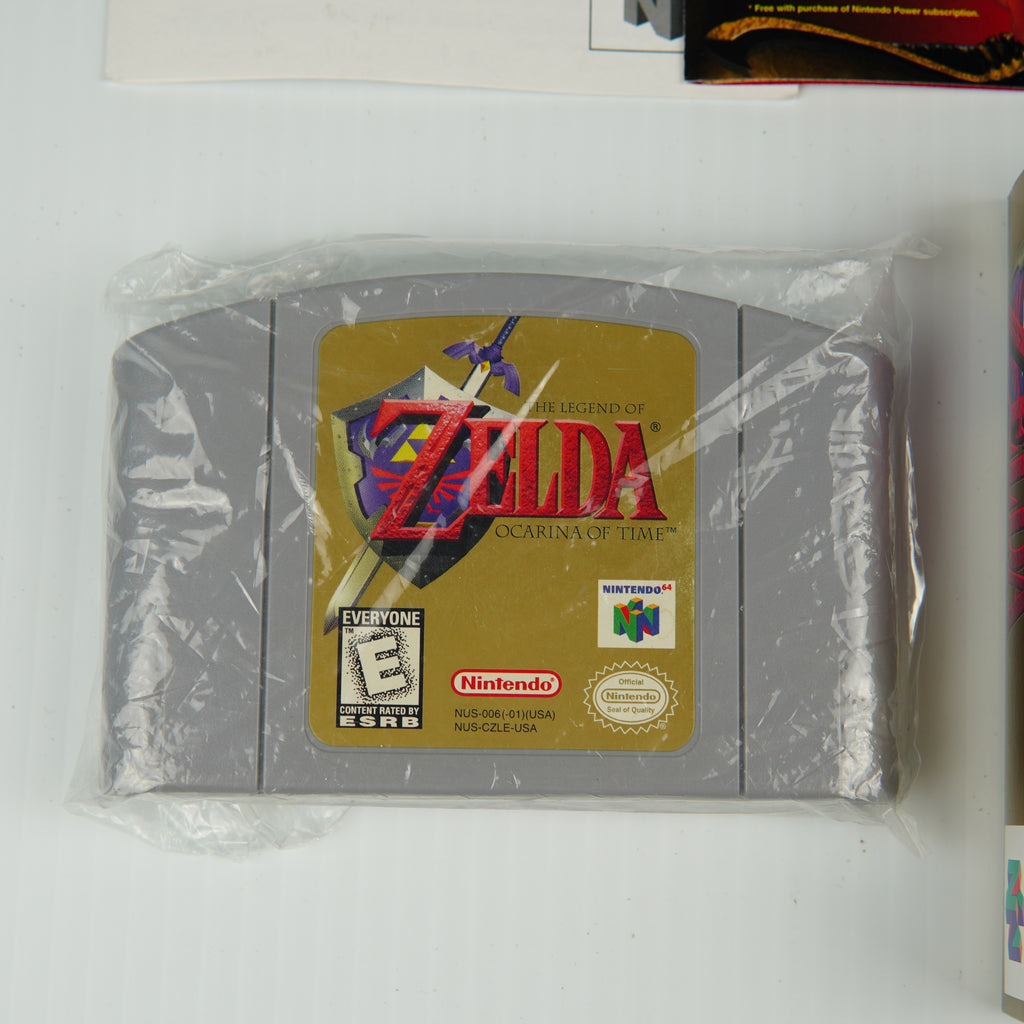 The Legend of Zelda - Ocarina of Time - Complete in box