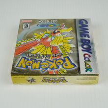 Load image into Gallery viewer, Pokemon Gold - Complete in Box - Factory Seal Wrap Intact (Opened)