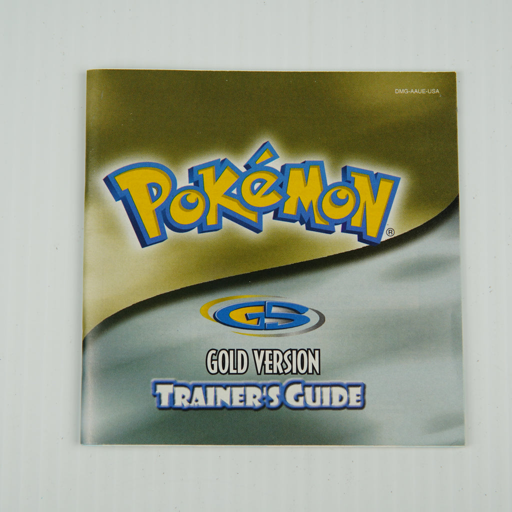 Pokemon Gold - Complete in Box - Factory Seal Wrap Intact (Opened)