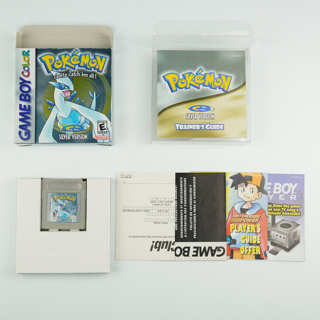 Pokemon Silver - Complete in Box - Excellent Condition