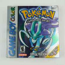 Load image into Gallery viewer, Pokemon Crystal - Complete in Box - Excellent Condition