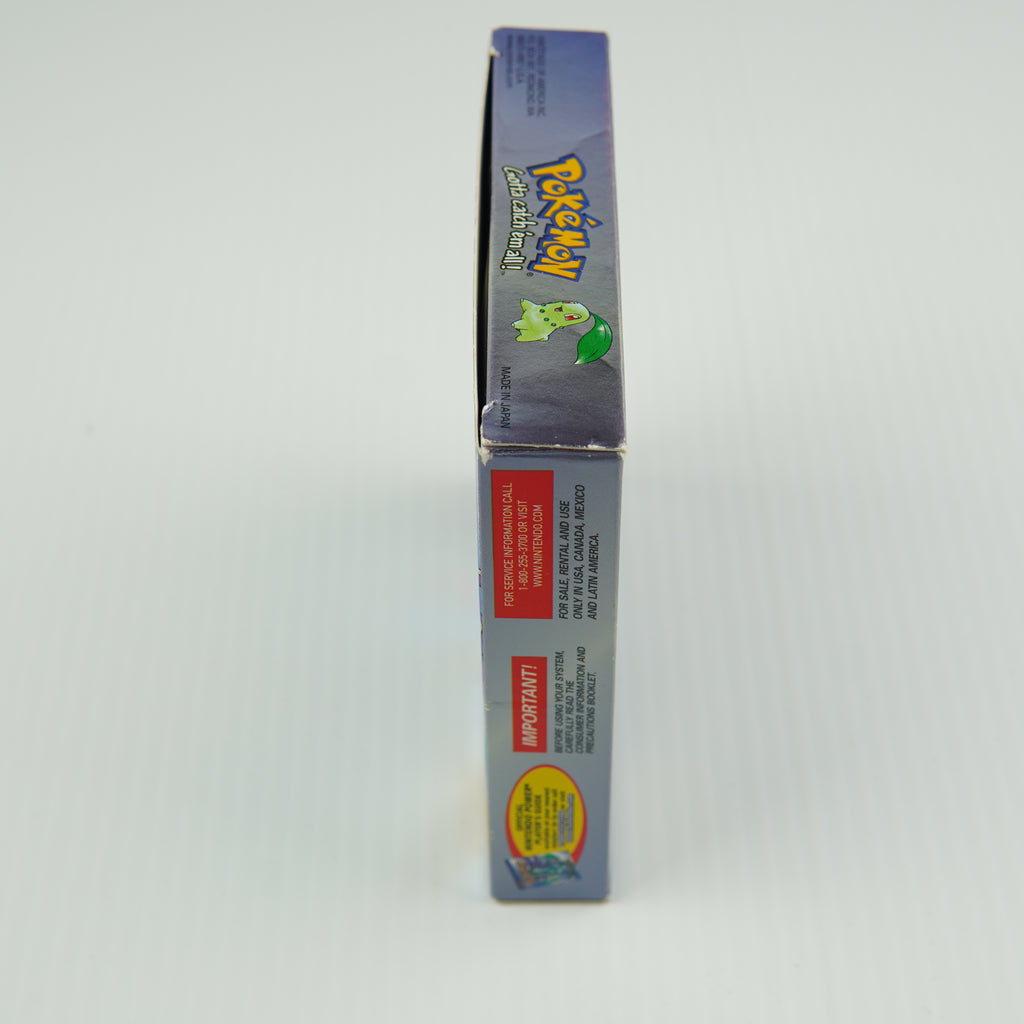 Pokemon Crystal - Complete in Box - Excellent Condition