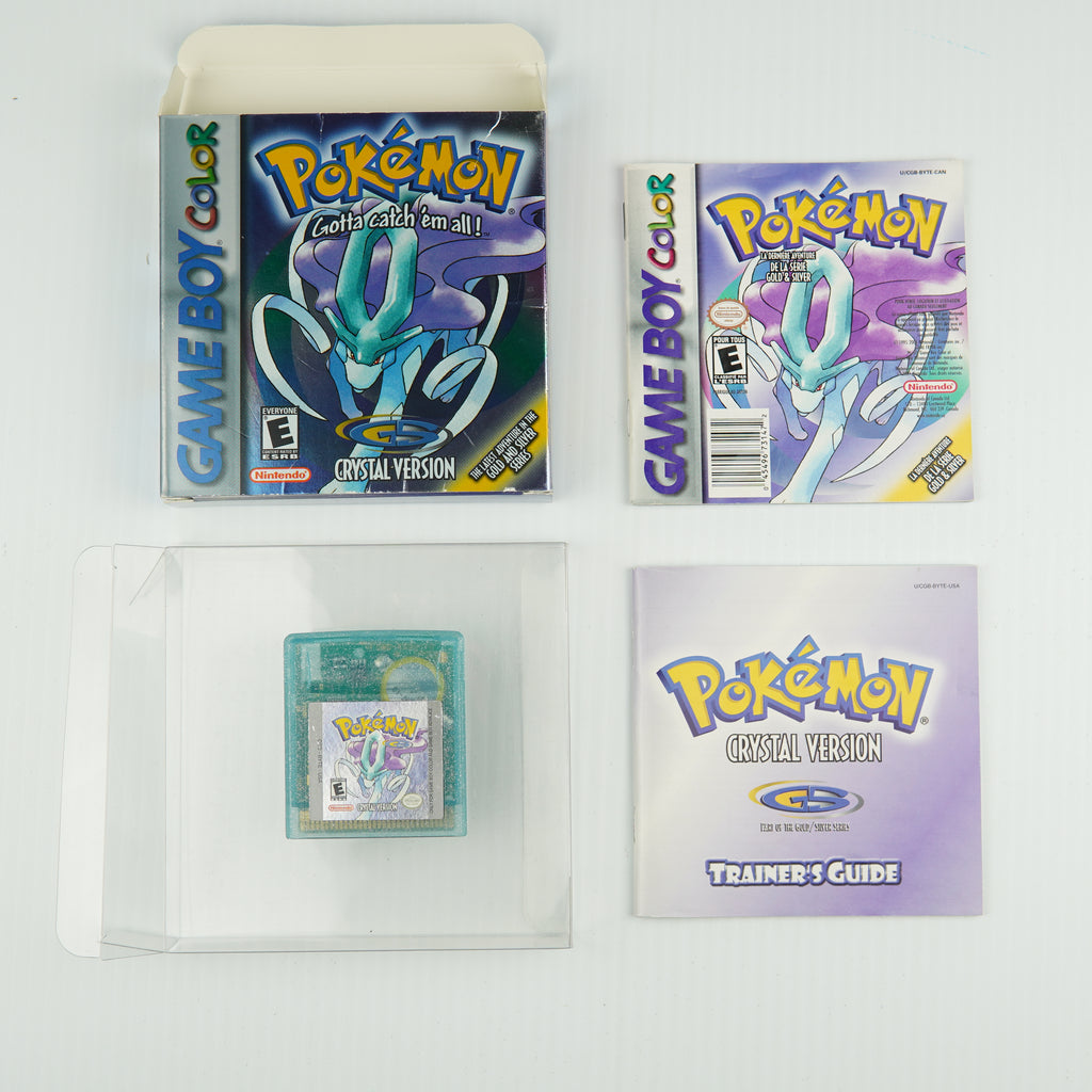 Pokemon Crystal - Complete in Box - Excellent Condition