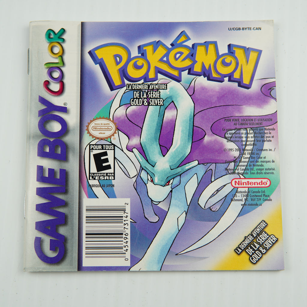 Pokemon Crystal - Complete in Box - Excellent Condition