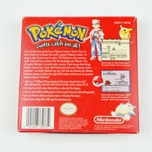 Load image into Gallery viewer, Pokemon Red - Complete in Box - Excellent Condition