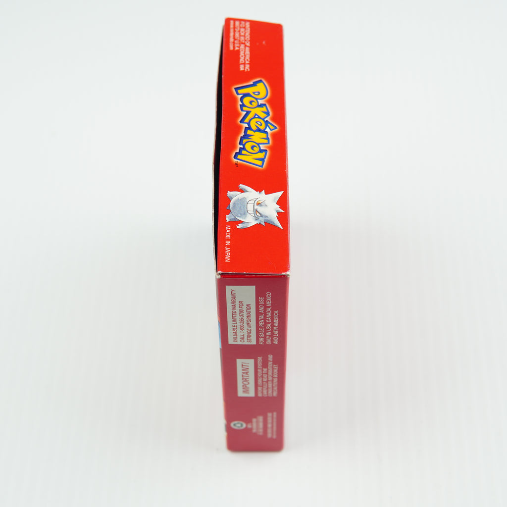 Pokemon Red - Complete in Box - Excellent Condition