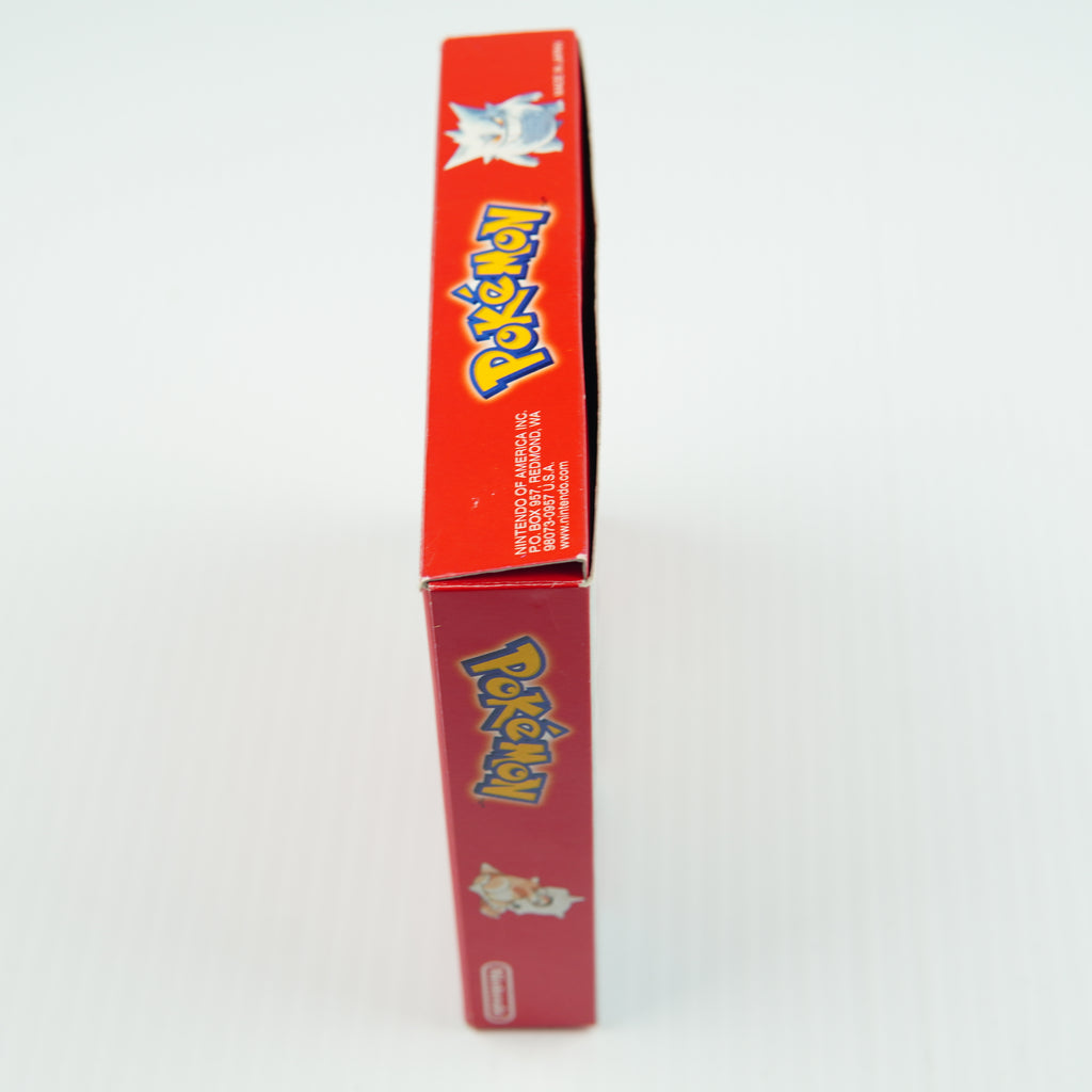 Pokemon Red - Complete in Box - Excellent Condition