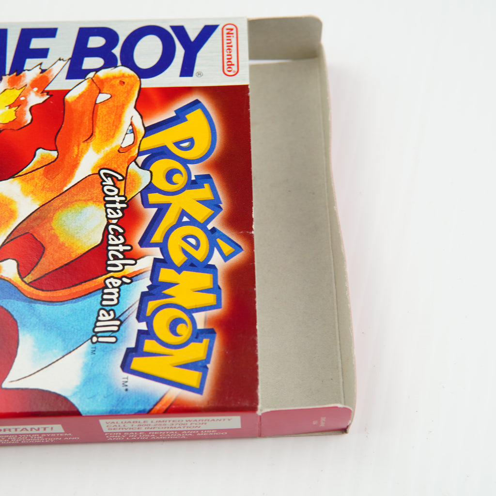 Pokemon Red - Complete in Box - Excellent Condition