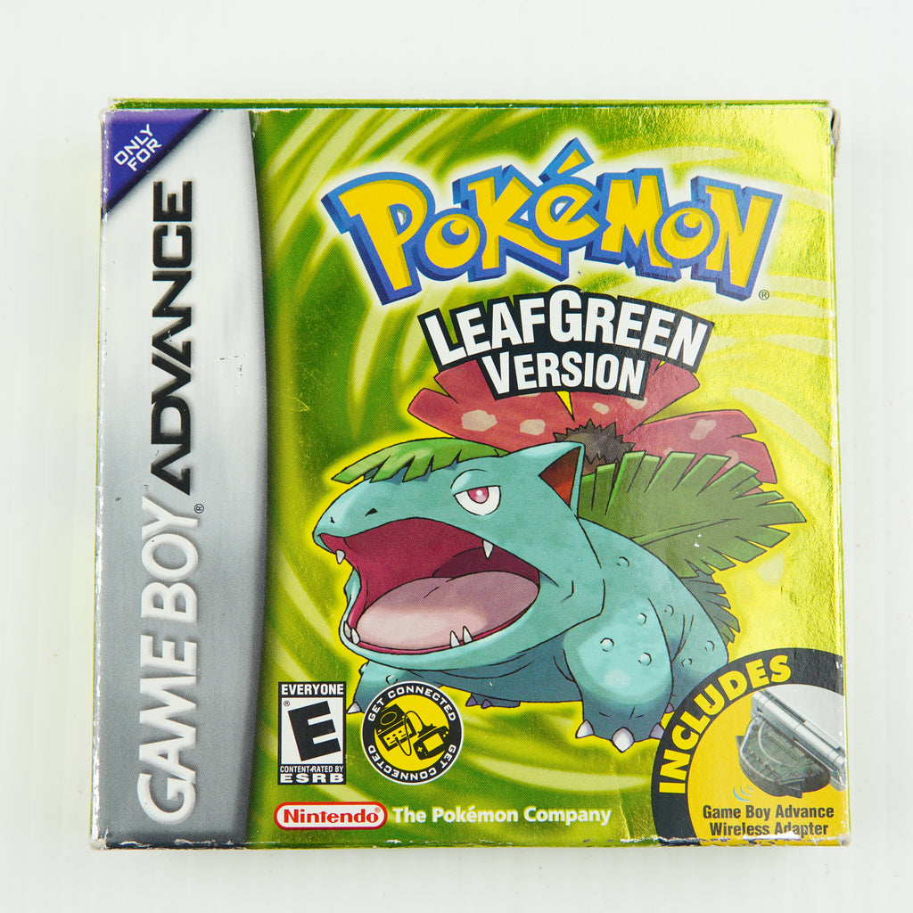 Pokemon Leaf Green - Complete in Box - Excellent Condition