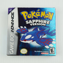 Load image into Gallery viewer, Pokemon Sapphire - Complete in Box - Excellent Condition