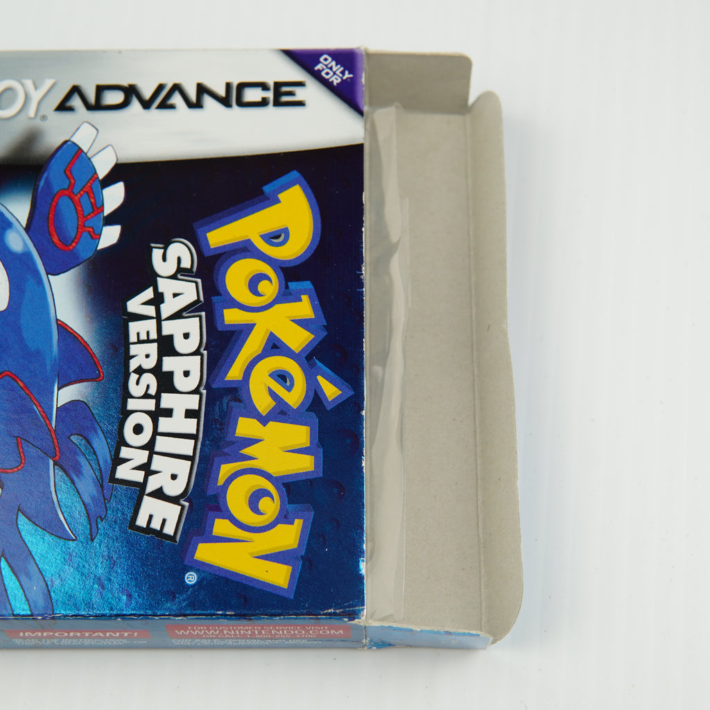 Pokemon Sapphire - Complete in Box - Excellent Condition