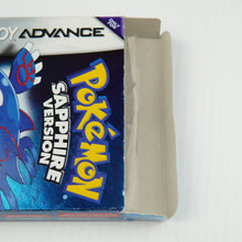 Load image into Gallery viewer, Pokemon Sapphire - Complete in Box - Excellent Condition