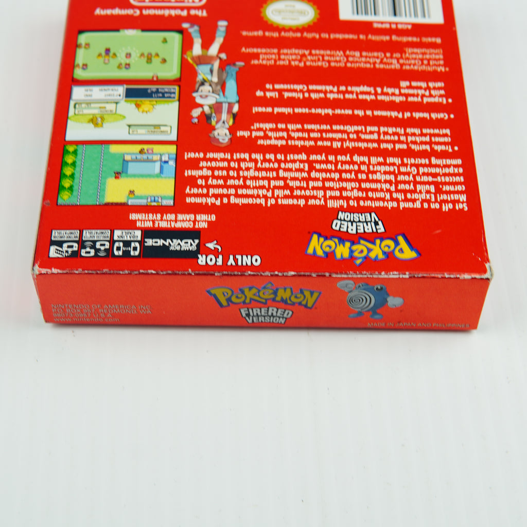 Pokemon Fire Red - Complete in Box