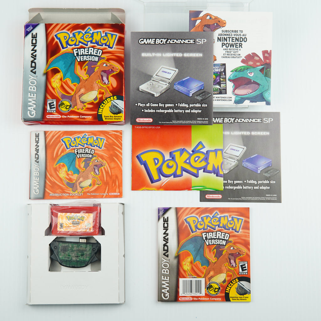 Pokemon Fire Red - Complete in Box