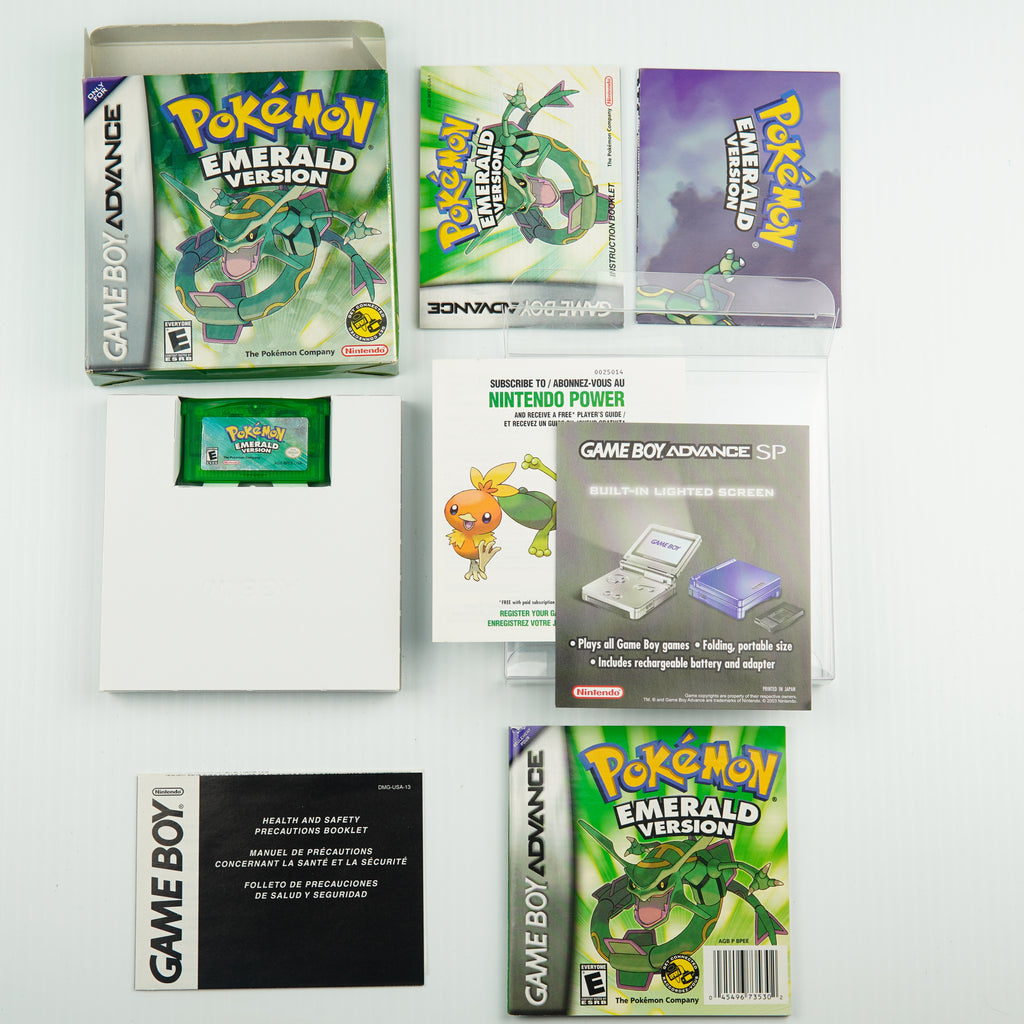 Pokemon Emerald - Complete in Box - Excellent Condition