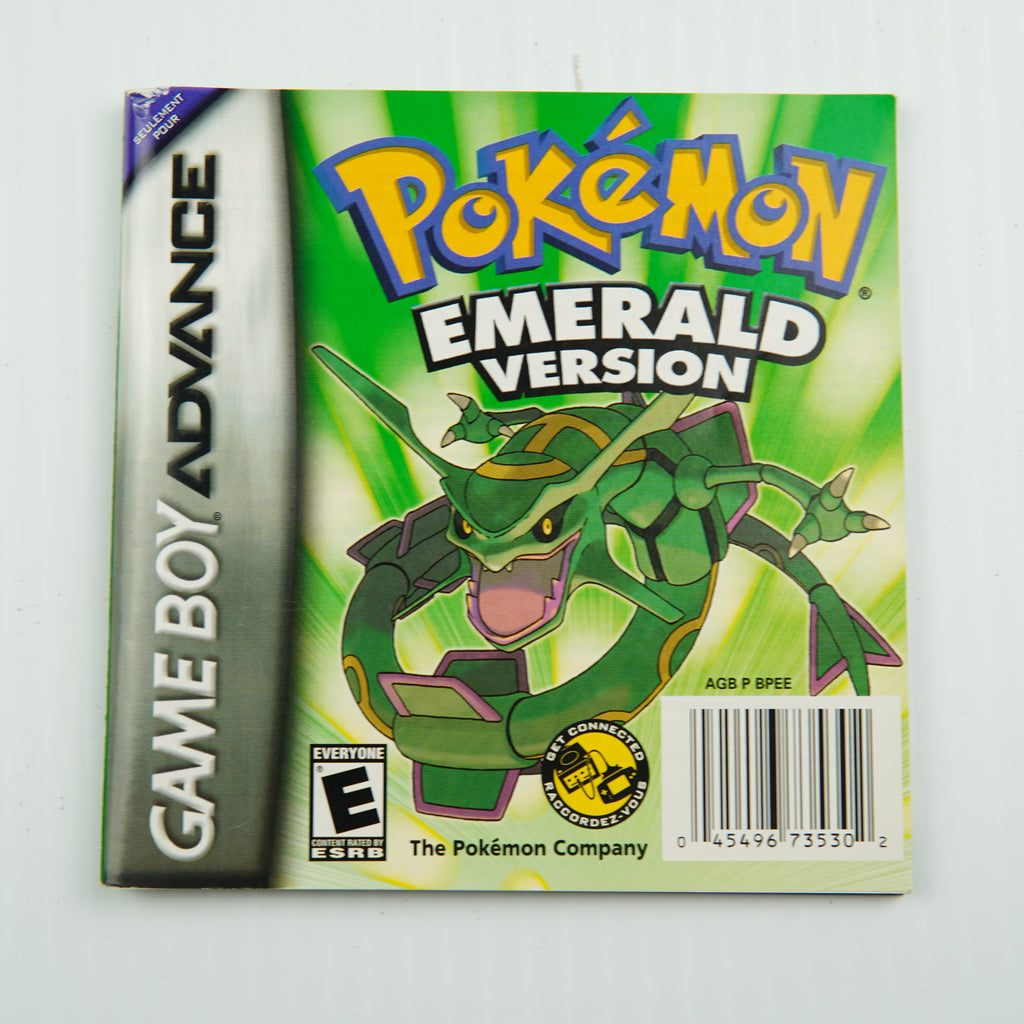 Pokemon Emerald - Complete in Box - Excellent Condition