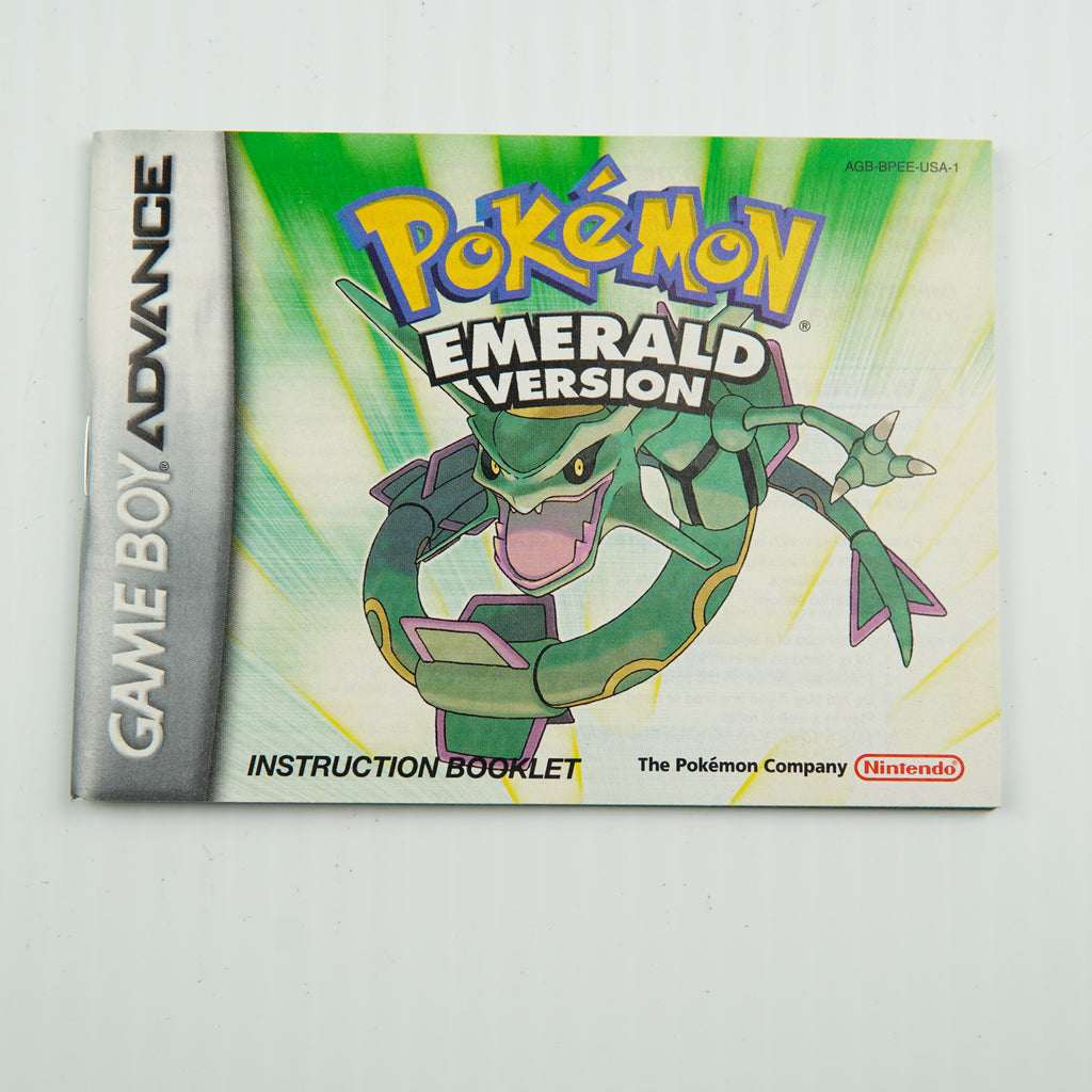 Pokemon Emerald - Complete in Box - Excellent Condition