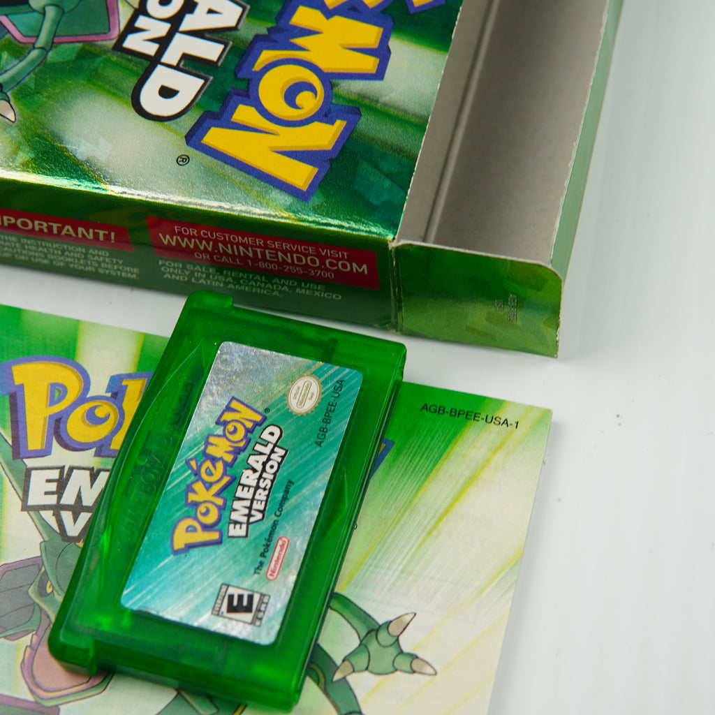 Pokemon Emerald - Complete in Box - Excellent Condition