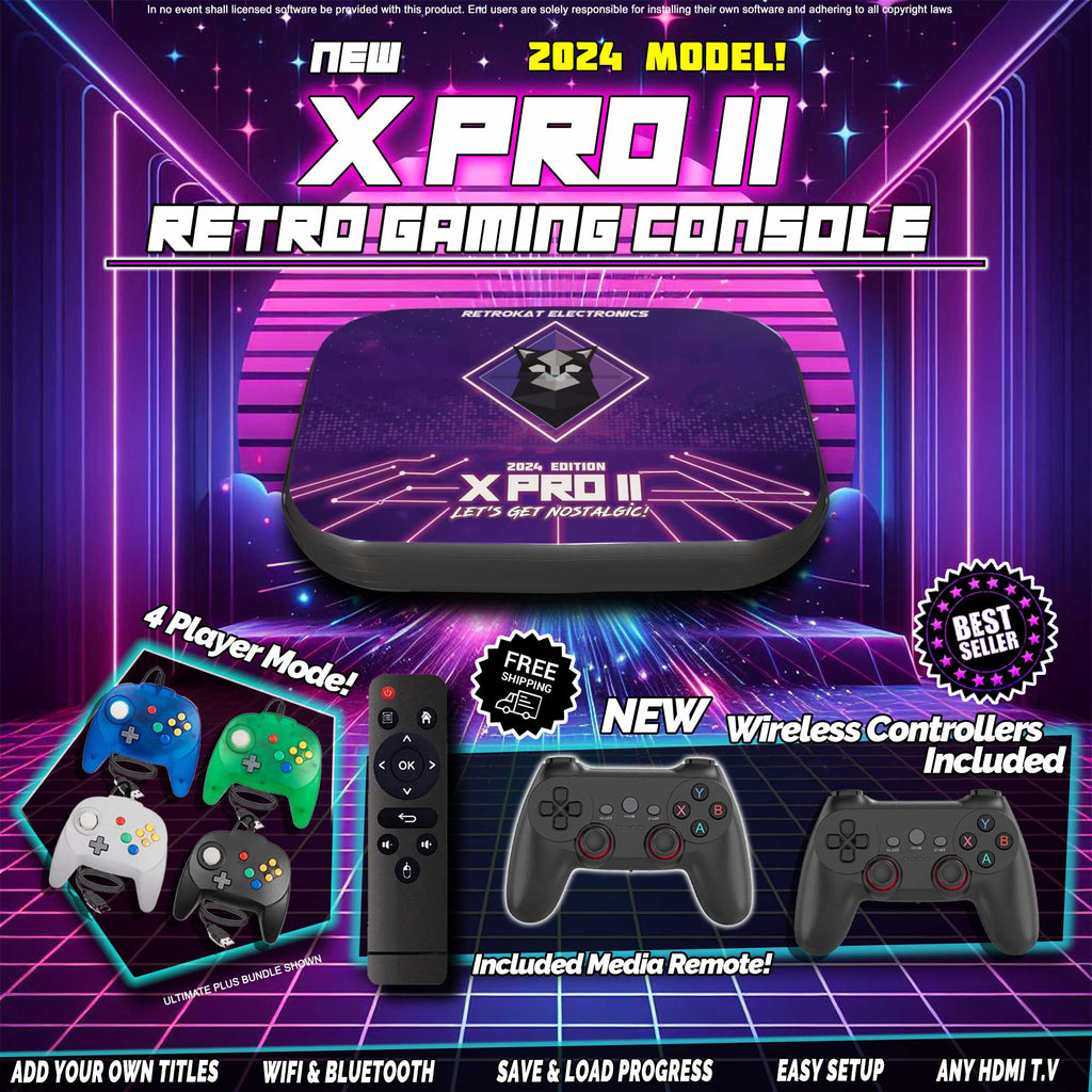 X-Pro II - Retro Box + Android Media PC - 2024 Edition