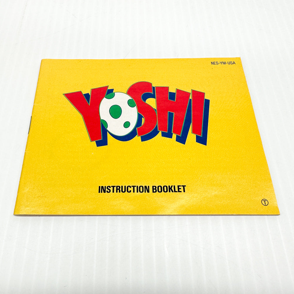 Yoshi - NES Game - Complete in Box - Great Condition!