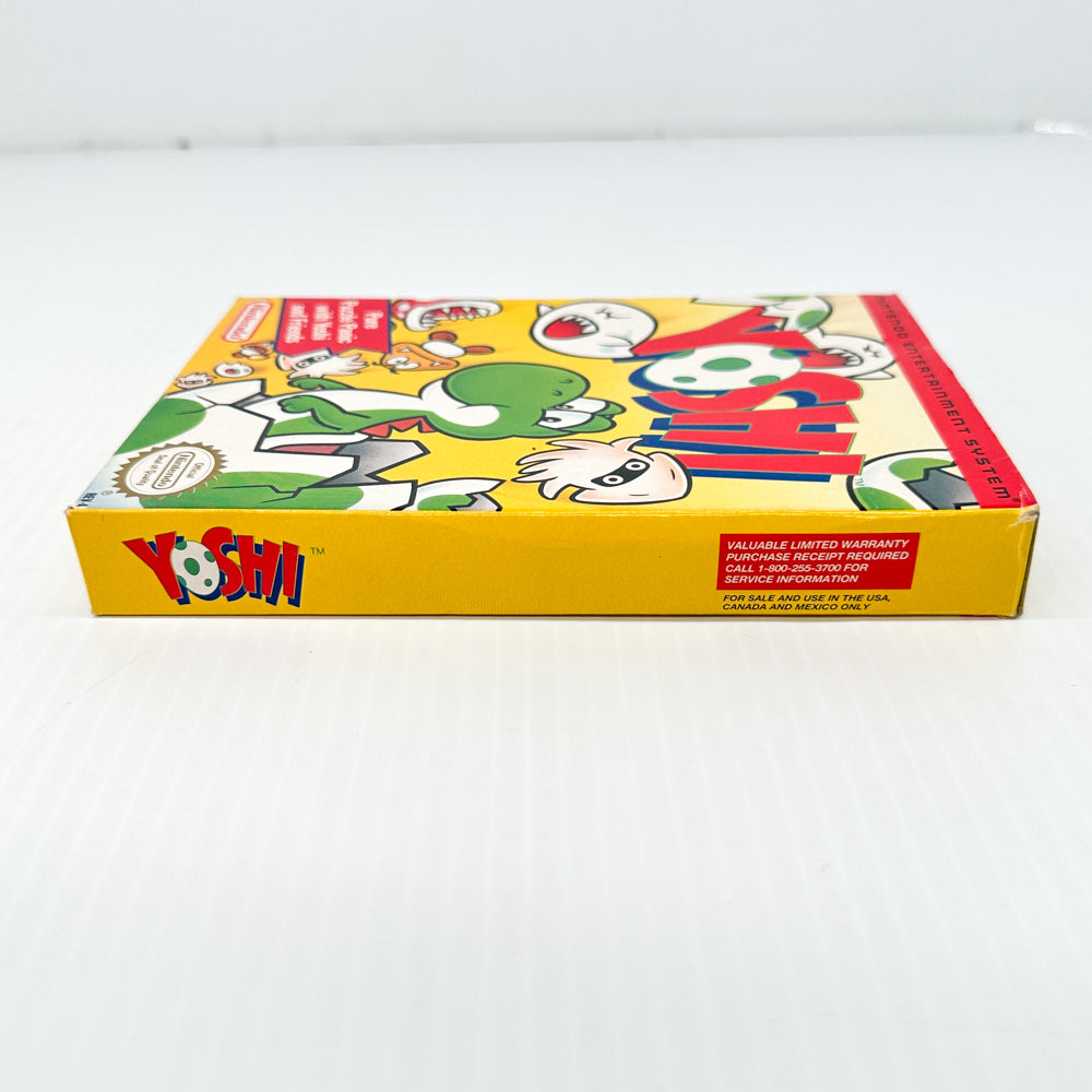 Yoshi - NES Game - Complete in Box - Great Condition!