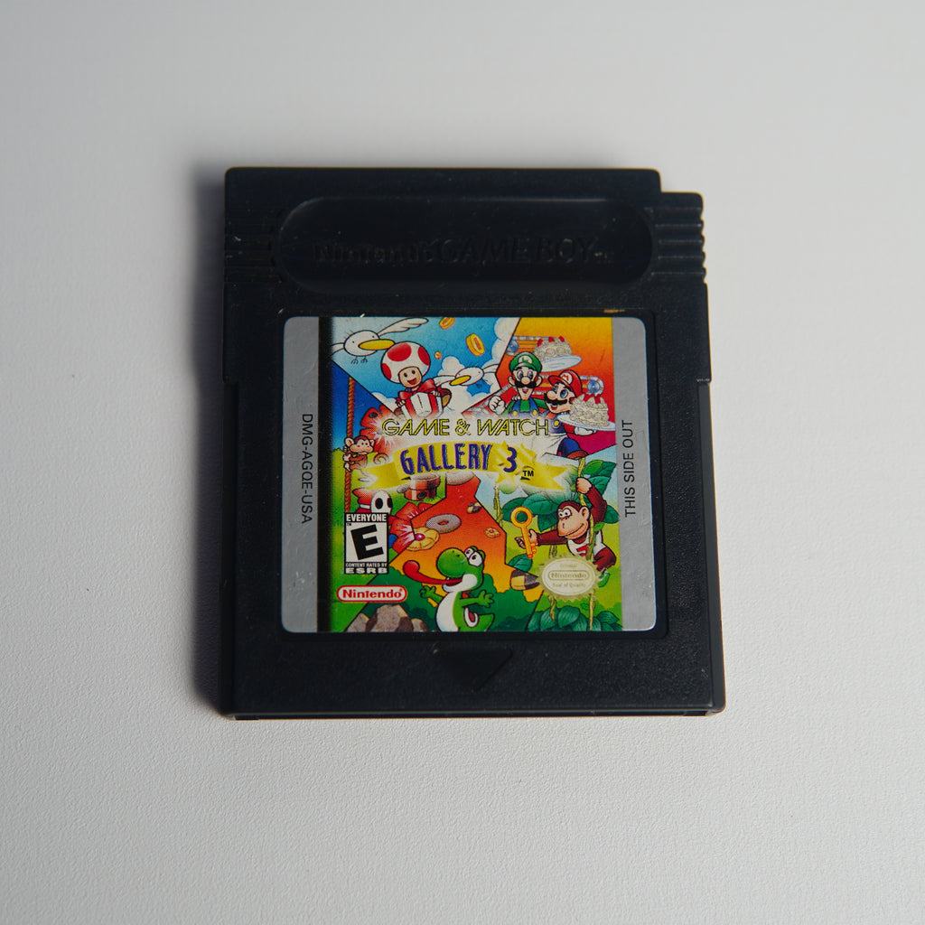 Game & Watch Gallery 3 - Gameboy Color Game