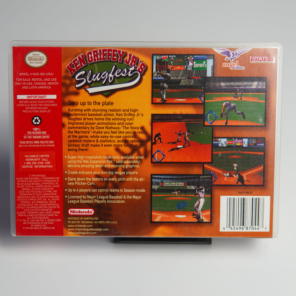 Ken Griffey Jr's Slugfest - N64 Game